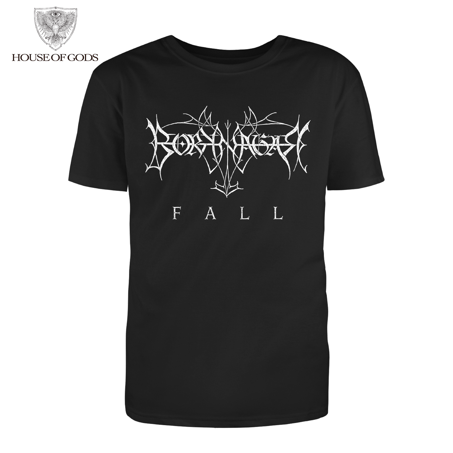 Polera Oficial Borknagar - Fall Logo 2 - Negro