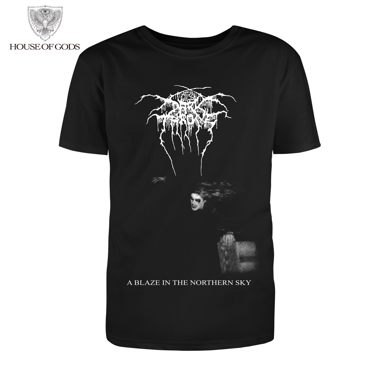 Polera Oficial Darkthrone - A Blaze in the Northen Sky - Negro