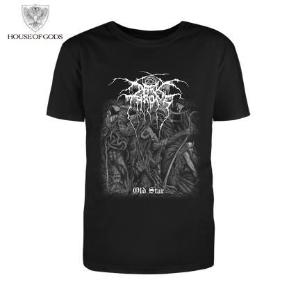 Polera Oficial Darkthrone - Old Star - Negro