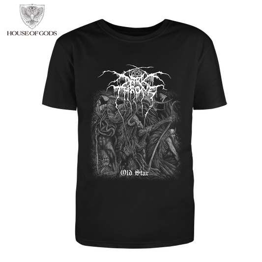 Polera Oficial Darkthrone - Old Star - Negro