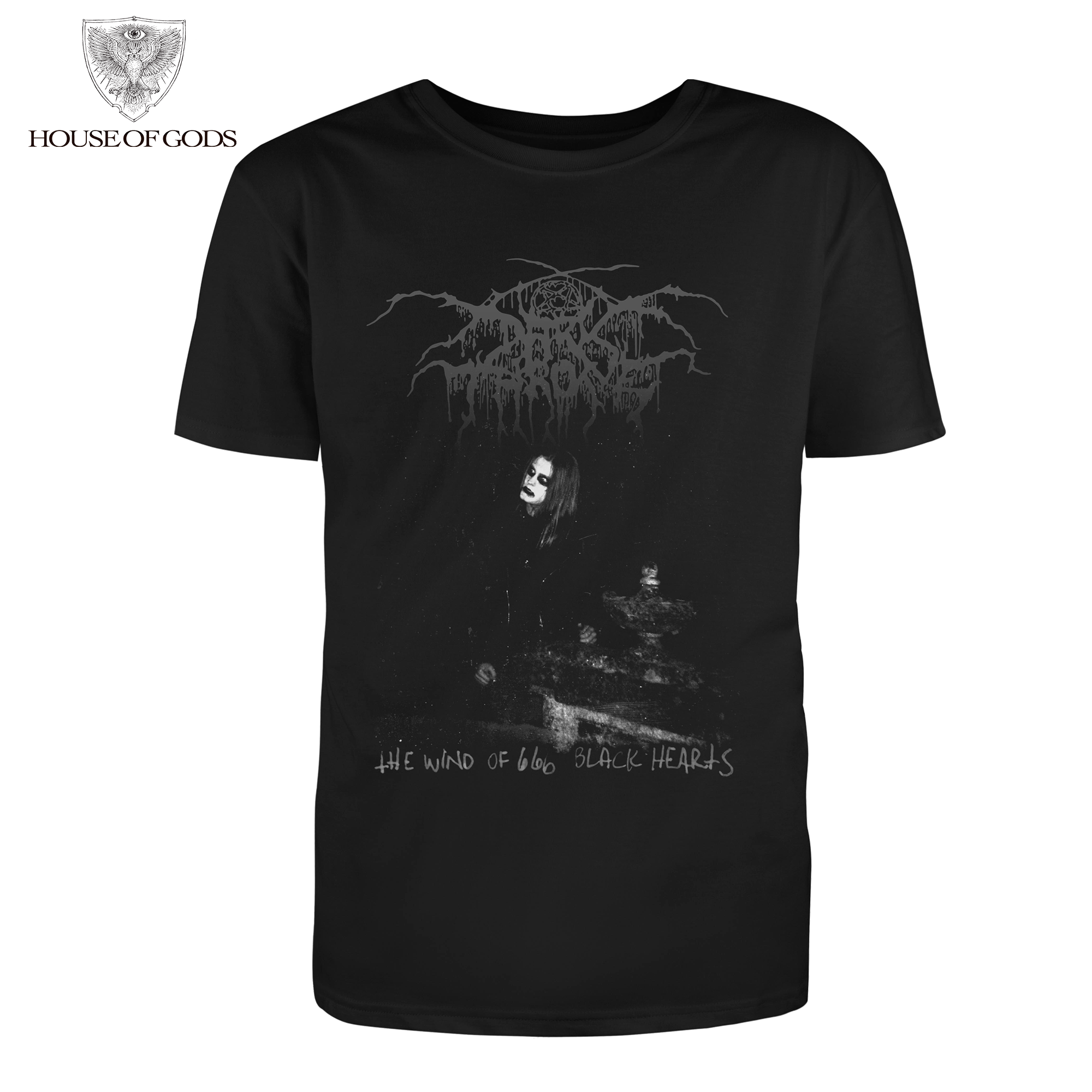 Darkthrone - The Wind of 666 Black Hearts - Polera Oficial - Negro ...