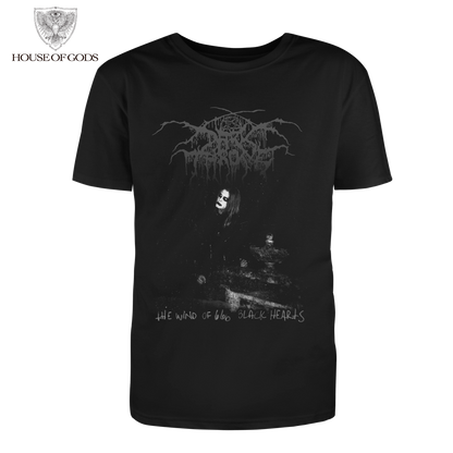 Polera Oficial Darkthrone - The Wind of 666 Black Hearts - Negro