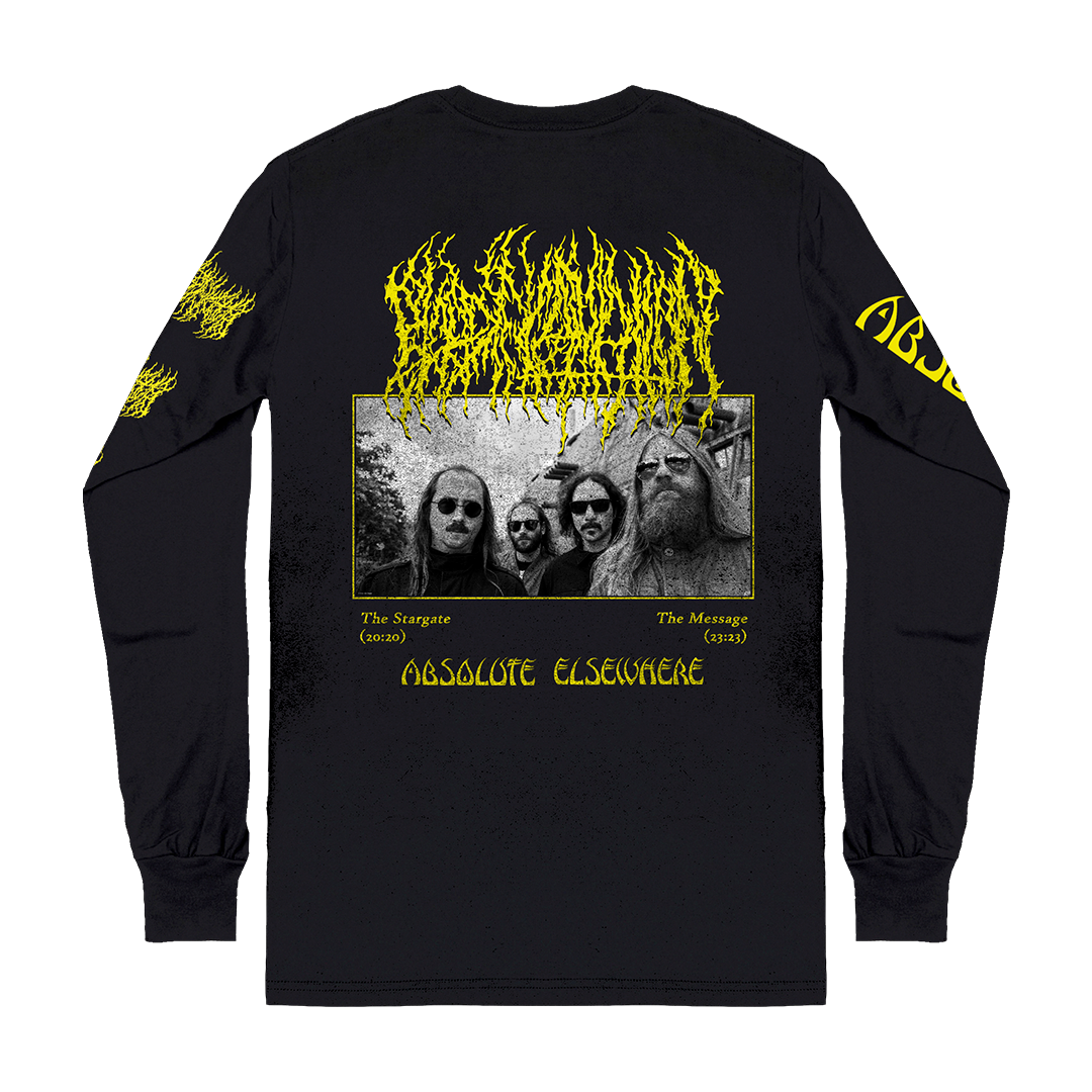 Polera Manga Larga Oficial Blood Incantation - Absolute Elsewhere - Negro