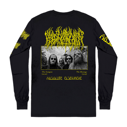 Polera Manga Larga Oficial Blood Incantation - Absolute Elsewhere - Negro