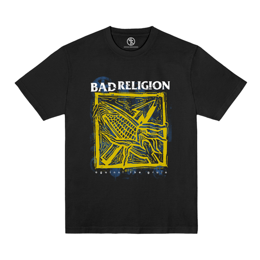 Polera Oficial Bad Religion - Against the Grain - Negro
