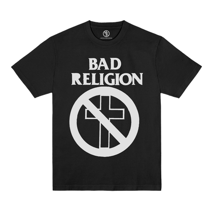 Polera Oficial Bad Religion - Crossbuster Black - Negro