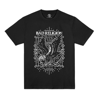 Polera Oficial Bad Religion - Liberty - Negro