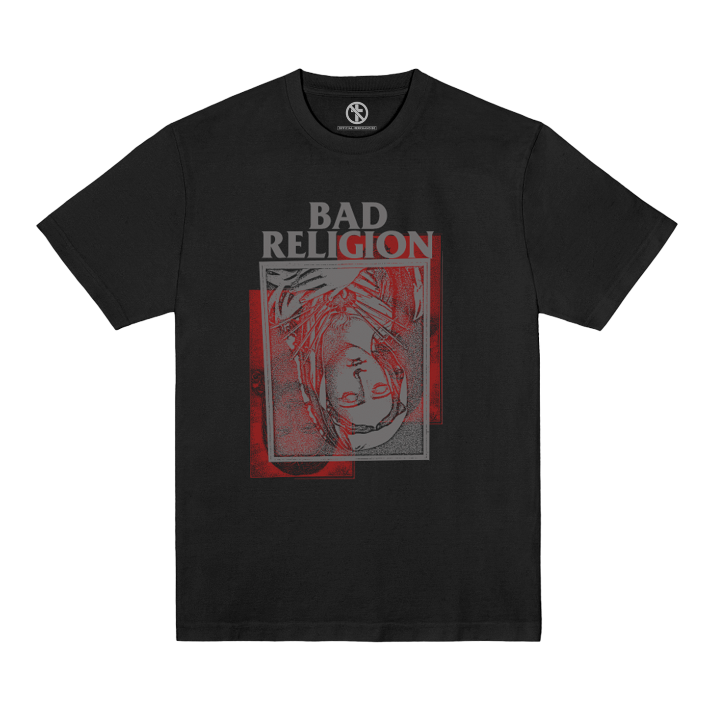 Polera Oficial Bad Religion - Maria - Negro