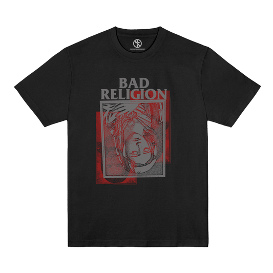 Polera Oficial Bad Religion - Maria - Negro