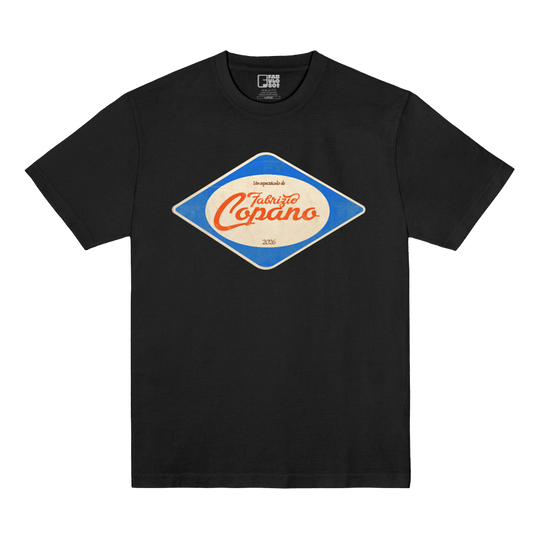 Polera Oficial Fabuloso - Fabrizio Copano - Negro
