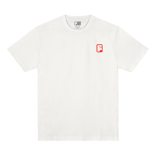 Polera Oficial Fabuloso - Logo - Blanco