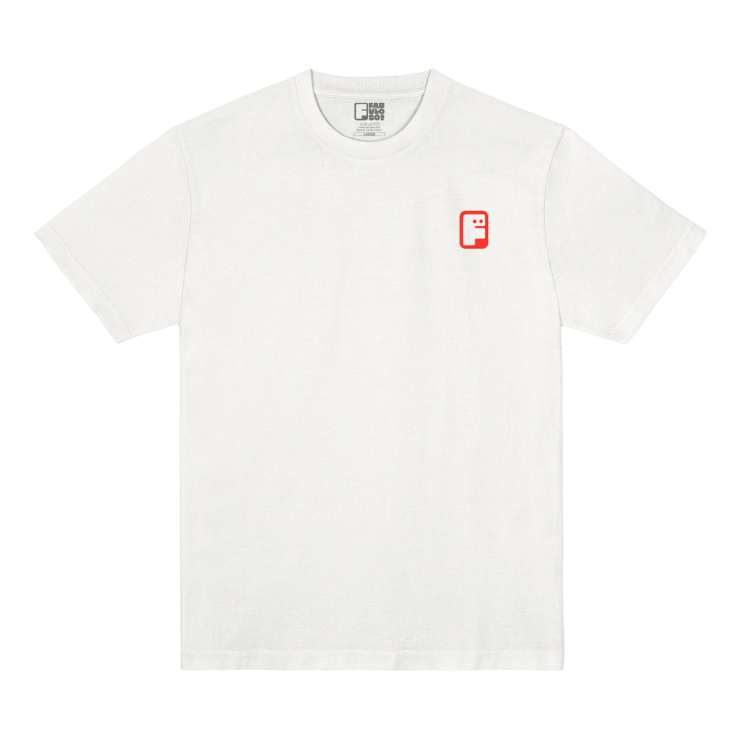 Polera Oficial Fabuloso - Somos Fabuloso - Blanco