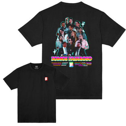 Polera Oficial Fabuloso - Somos Fabuloso - Negro