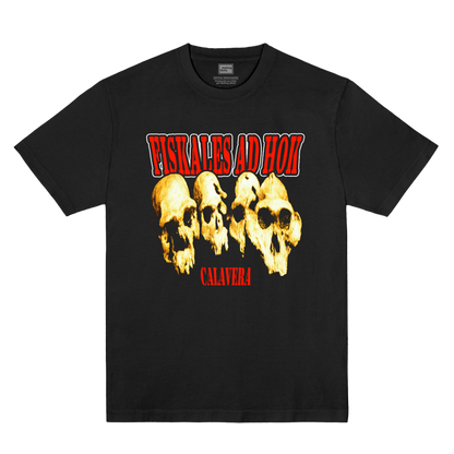 Polera Oficial Fiskales Ad-Hok - Calaveras - Negro