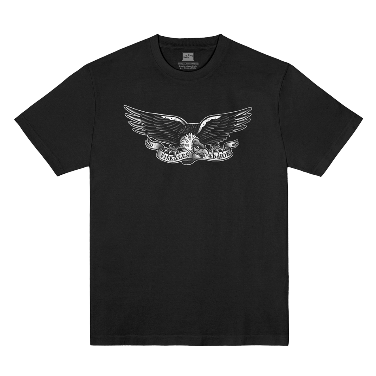 Polera Oficial Fiskales Ad-Hok - Cóndor - Negro