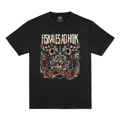Polera Oficial Fiskales Ad-Hok - El Flagelo - Negro