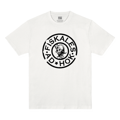 Polera Oficial Fiskales Ad-Hok - Logo - Blanco