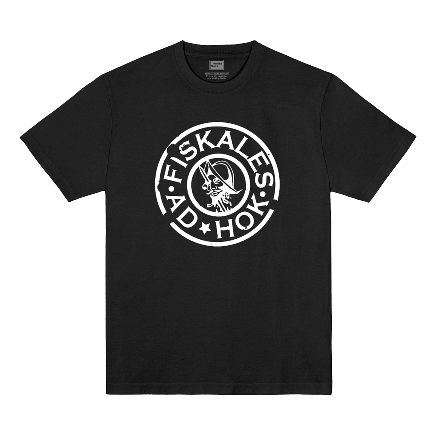 Polera Oficial Fiskales Ad-Hok - Logo - Negro