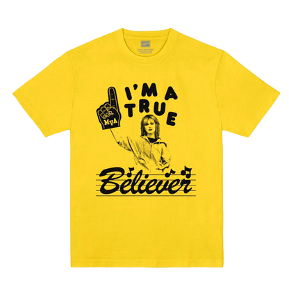 Polera Oficial Hayley Williams - Im a True Believer - Amarillo