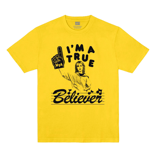 Polera Oficial Hayley Williams - Im a True Believer - Amarillo