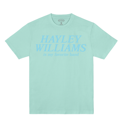 Polera Oficial Hayley Williams - Is My Favorite Band - Esmeralda