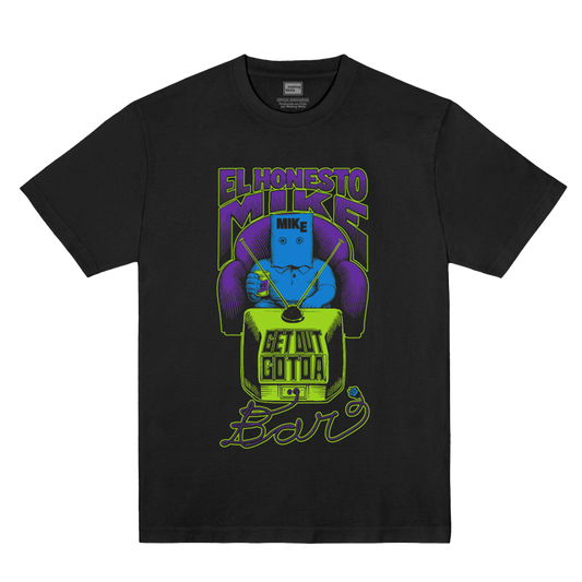 Polera El Honesto Mike Oficial - Mike Duh - Negro