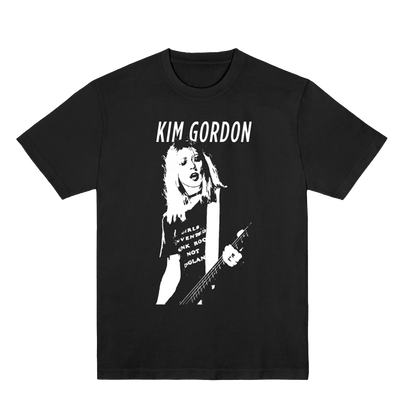 Polera Oficial Kim Gordon - Southamerican Tour  - Negro