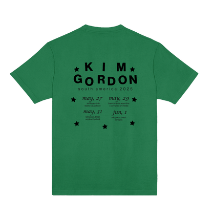 Polera Oficial Kim Gordon - Girls Invented Punk Rock  - Verde