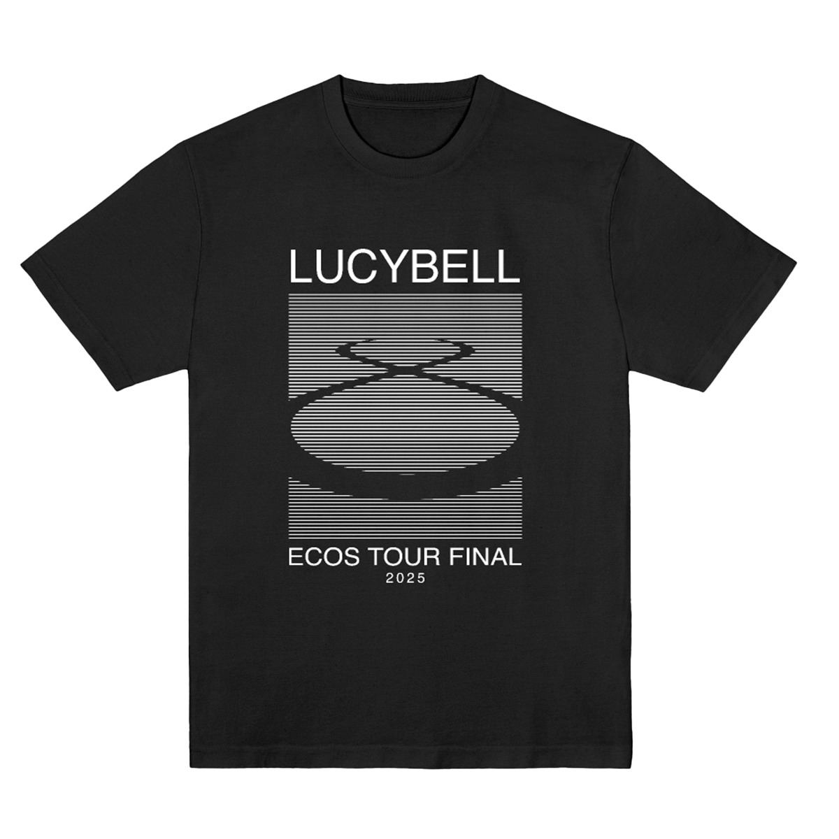 Polera Oficial Lucybell - Ecos Tour Final - Negro