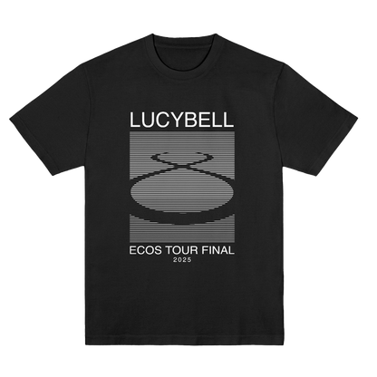 Polera Oficial Lucybell - Ecos Tour Final - Negro