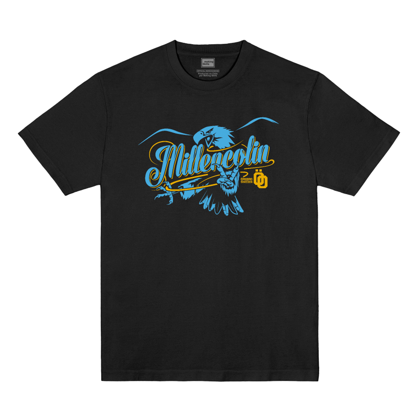 Polera Millencolin Oficial - Eagle - Negro