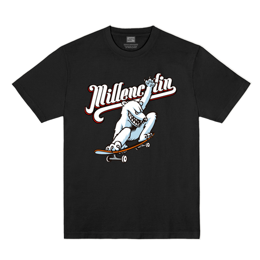 Polera Millencolin Oficial - Melancholy Bear - Negro