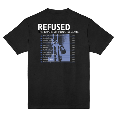 Polera Oficial Refused - The Shape of Punk to Come - Negro
