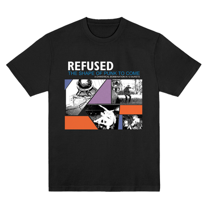 Polera Oficial Refused - The Shape of Punk to Come - Negro