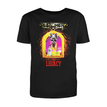 Polera Oficial Testament - The Legacy - Negro