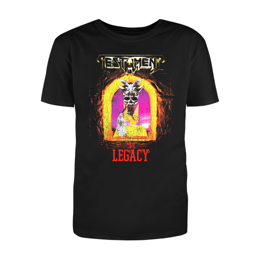 Polera Oficial Testament - The Legacy - Negro