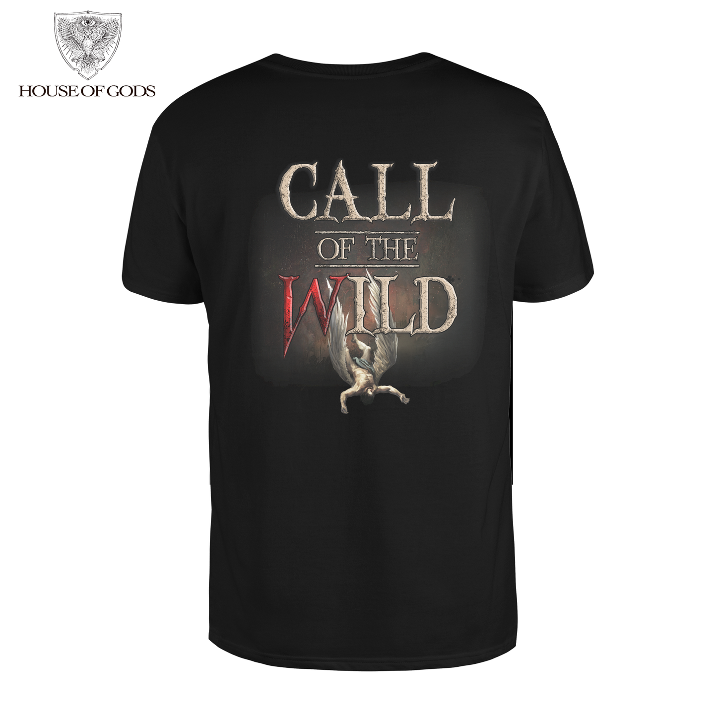 Polera Oficial Powerwolf - Call of the Wild - Negro