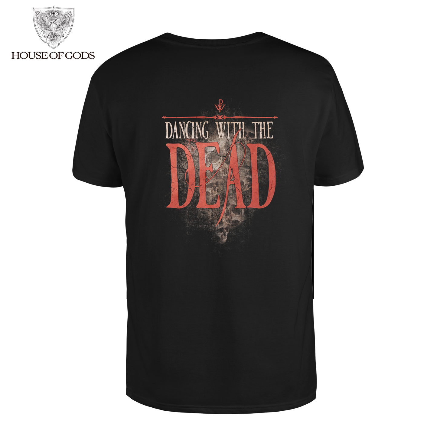 Polera Oficial Powerwolf - Dancing with the Dead - Negro