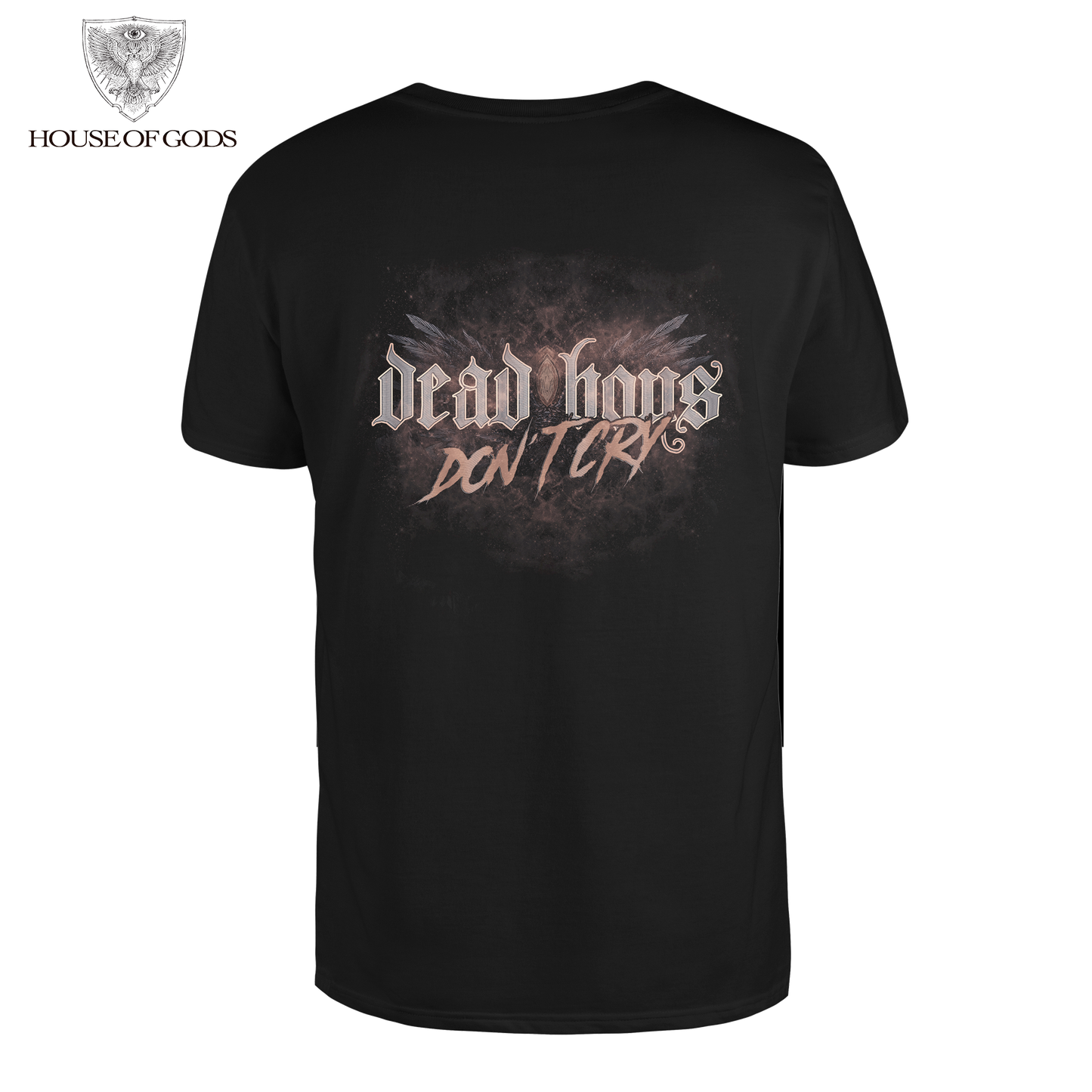 Polera Oficial Powerwolf - Dead Boys Dont Cry - Negro