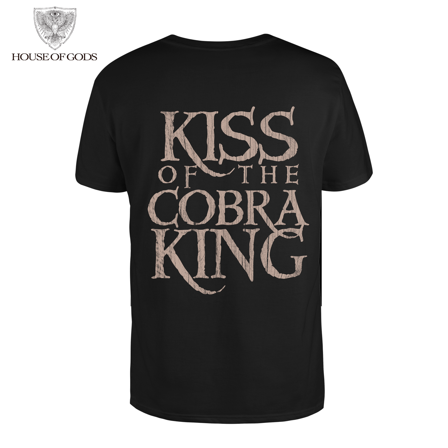 Polera Oficial Powerwolf - Kiss of the Cobra King - Negro