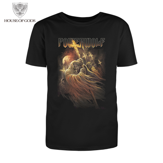 Polera Oficial Powerwolf - Kreuzfeuer - Negro