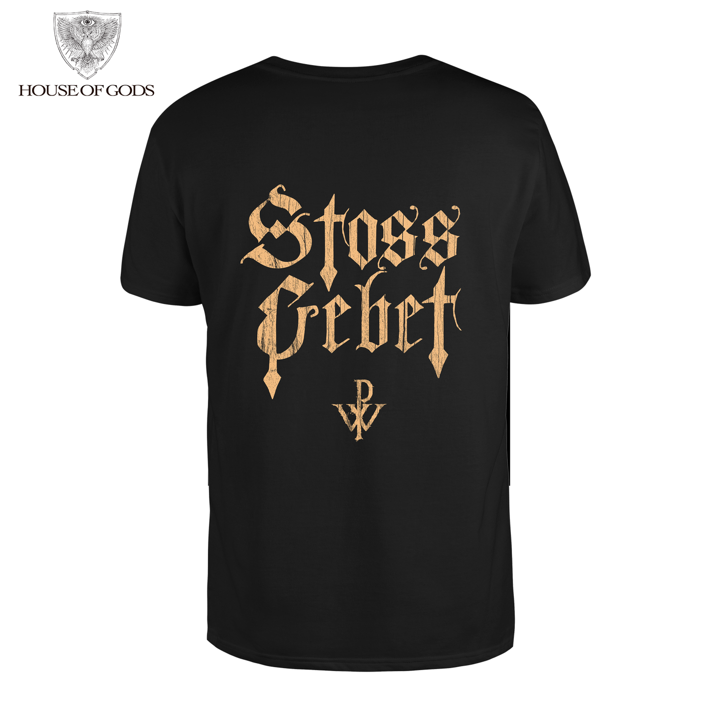 Polera Oficial Powerwolf - Stossgebet - Negro