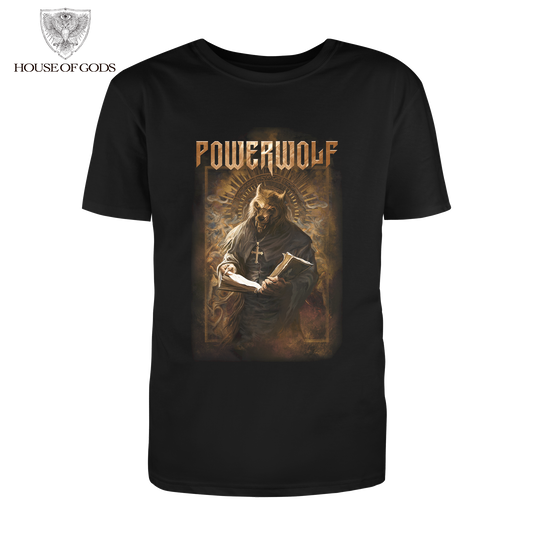 Polera Oficial Powerwolf - Stossgebet - Negro