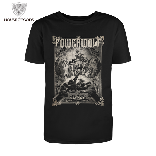 Polera Oficial Powerwolf - Vada Santana - Negro