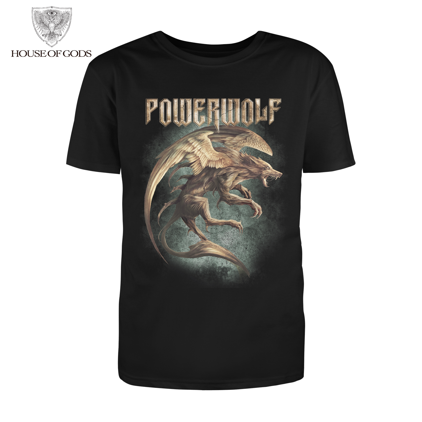 Polera Oficial Powerwolf - Where the Wild Wolves Have Gone - Negro