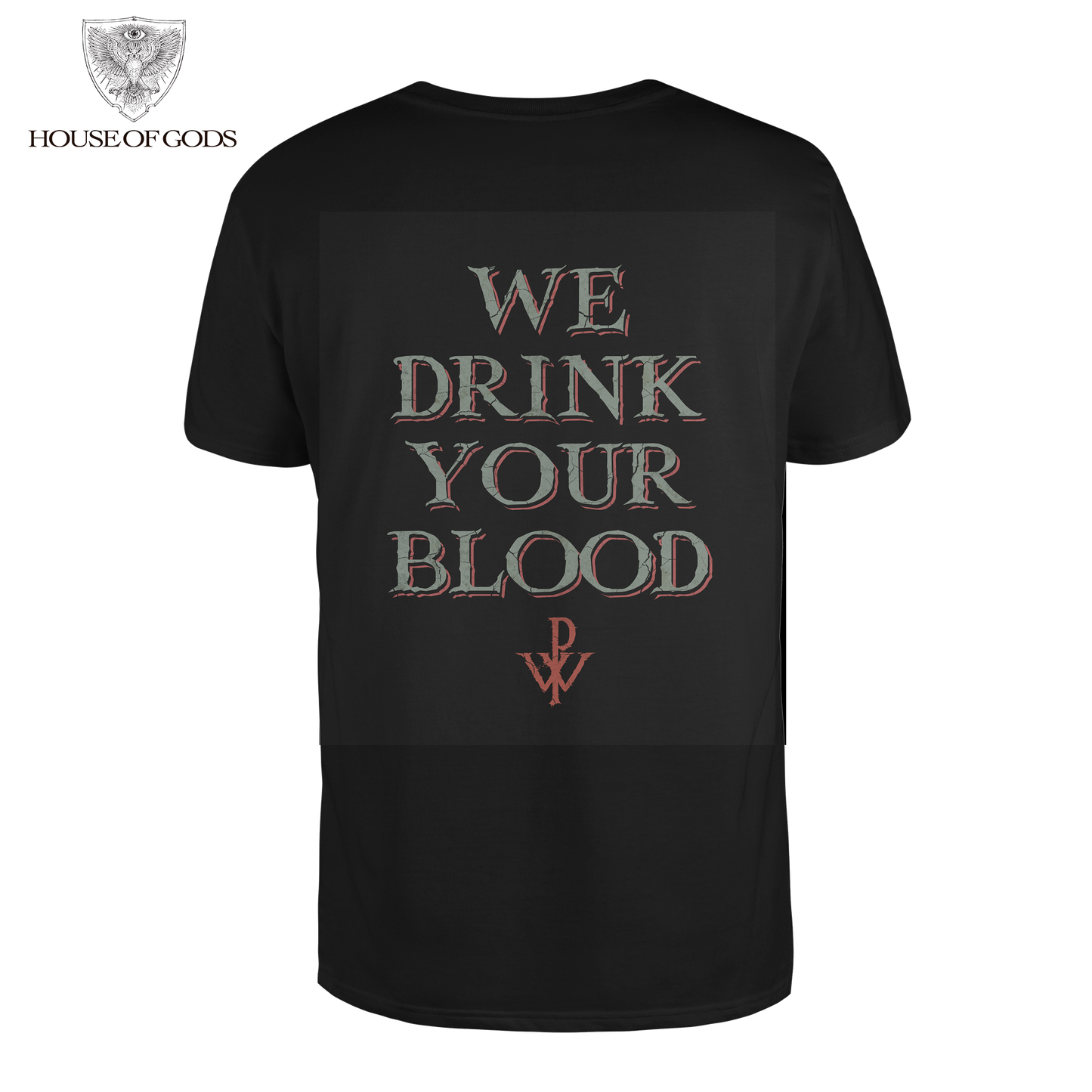 Polera Oficial Powerwolf - Your Blood - Negro