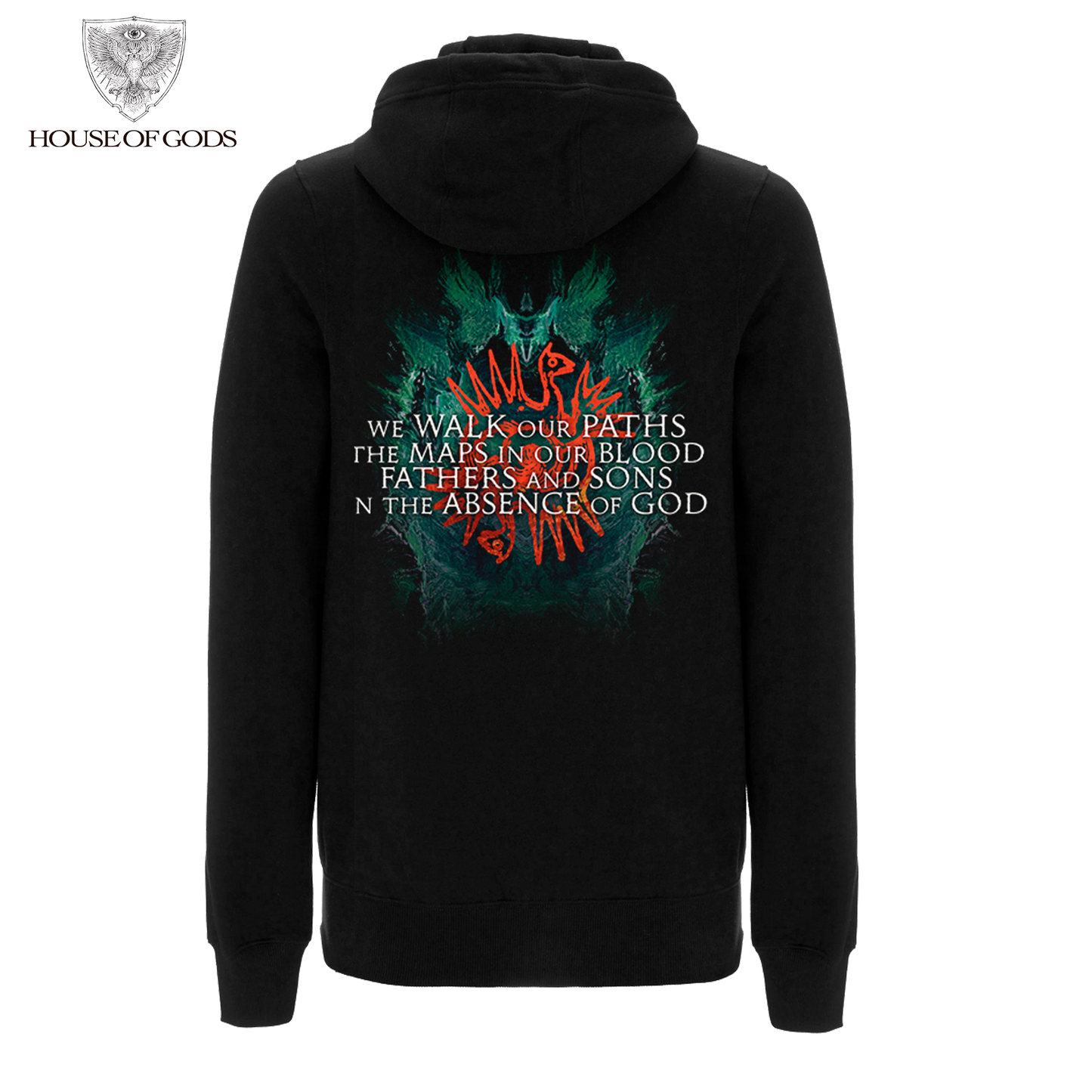 Poleron Hoodie Oficial Borknagar - Fall - Negro