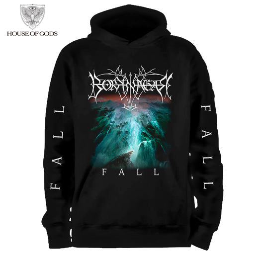 Poleron Hoodie Oficial Borknagar - Fall - Negro