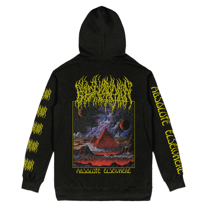 Poleron Hoodie Oficial Blood Incantation - Absolute Elsewhere Logo - Negro