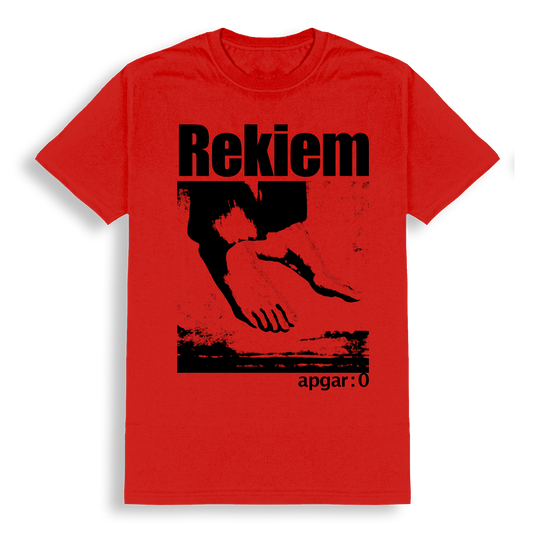 Polera Oficial Rekiem - Apgar:0 - Rojo